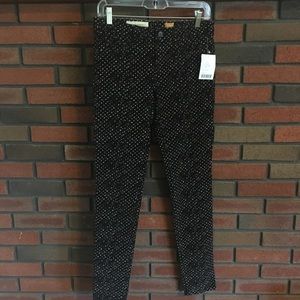 Anthropologie printed corduroy legging